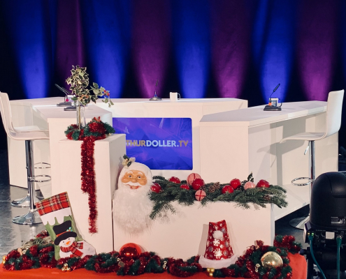 Le plateau TV de Noël